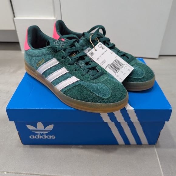 adidas gazelle silver green womens Adidas Gazelle Indoor Pink Bliss  BASECESENA